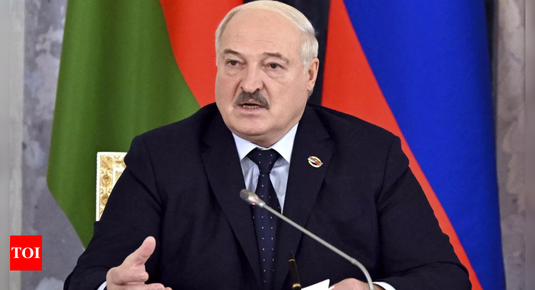 Belarus’ Alexander Lukashenko says he’ll run for president in 2025 – Times of India