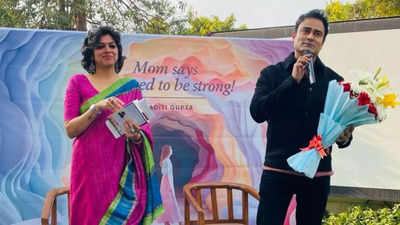 Actor-storyteller Sudhanshu Rai launches Aditi Gupta's debut book ‘Mom Says You Need To Be Strong!’
