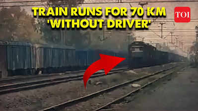 Video: Train runs 70 km ‘without driver’ from J&K to Punjab