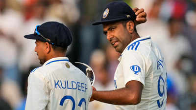 'I'm sorry to take the five-for from him': Ashwin feels for teammate Kuldeep Yadav