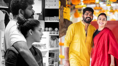 Nayanthara shares a loved-up photo with husband Vignesh Shivan from their Singapore vacation