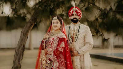 Tanishq Kaur gets married; the singer's regal bridal looks goes viral - See photos