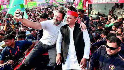 7 years on, Rahul Gandhi & Akhilesh Yadav come together again in ...