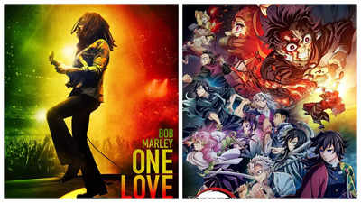 'Bob Marley: One Love' and 'Demon Slayer: Kimetsu No Yaiba - To the Hashira Training' top US box office ahead of 'Dune: Part Two' release