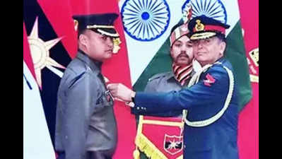 Army Major from Doon conferred Sena Medal for operation in Kashmir