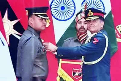 Sena Medal: Army Major from Doon conferred Sena Medal for operation in ...