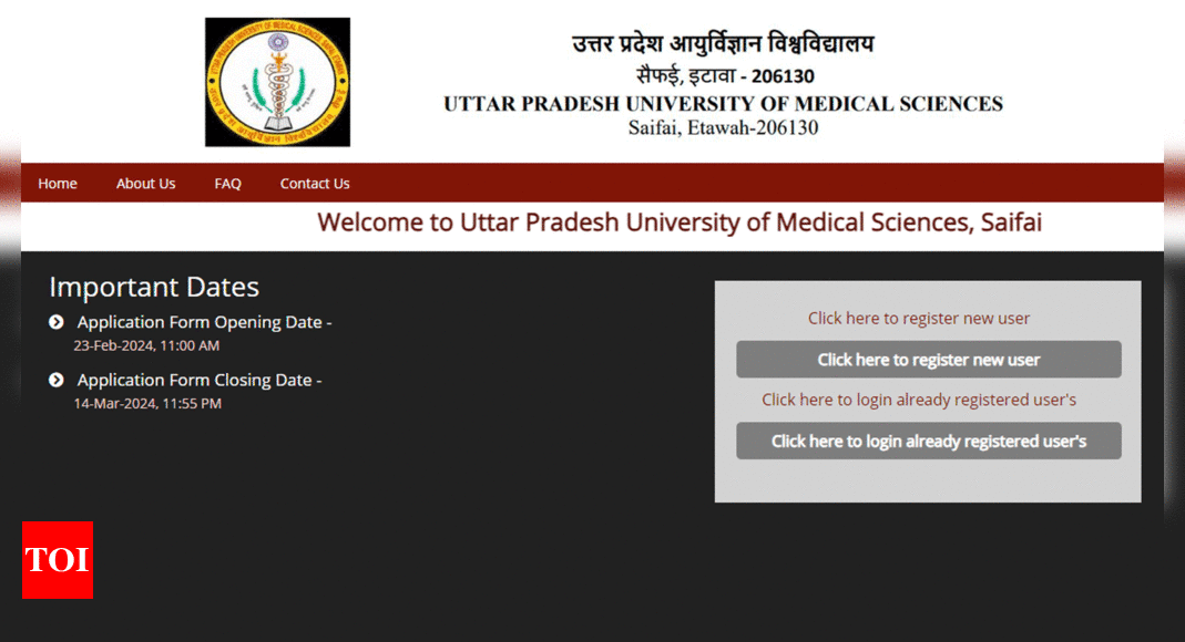 UPUMS Nursing Officer Recruitment 2024: Apply online for 535 vacancies at upums.ac.in