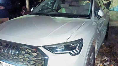 Delhi businessman held after Audi rams 2-wheeler, kills 1