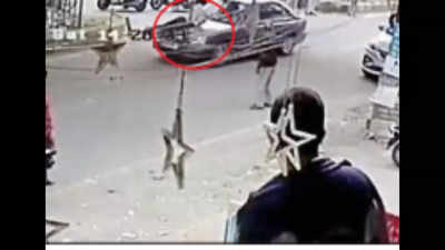 Told to slow down, banker rams man, drags him 3km on bonnet in Ghaziabad