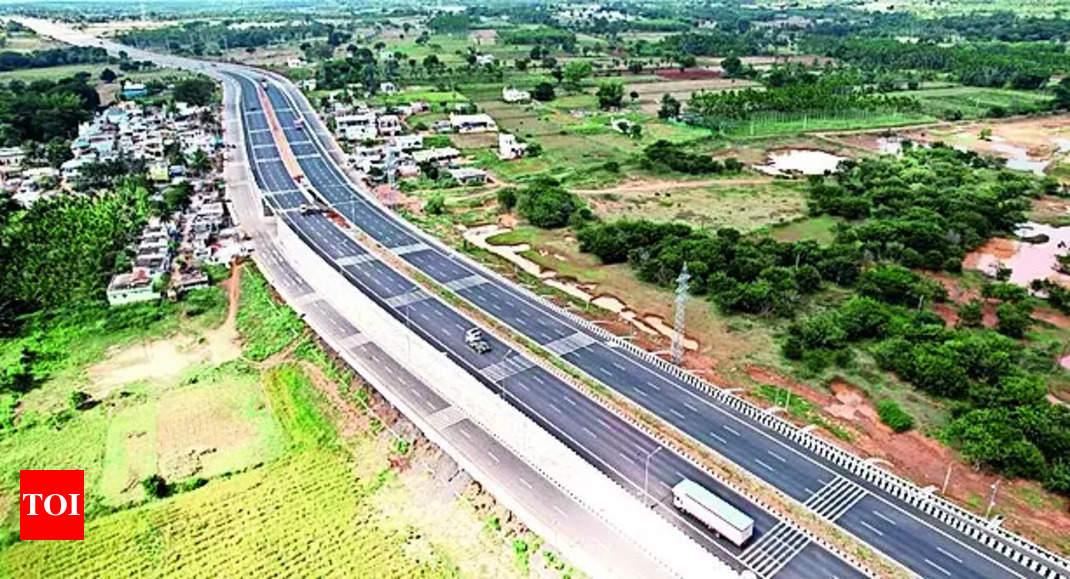 PM Modi opens two satellite town ring road stretches in Bengaluru - The  Economic Times
