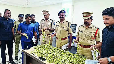 Cops to quiz man caught in Hyd with ganja chocolates
