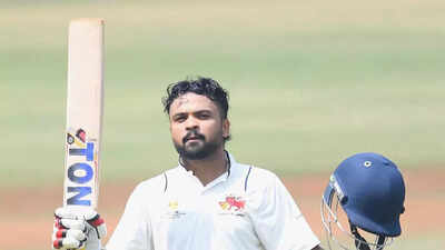 Ranji Trophy: Hardik Tamore's ton enhances Mumbai's semi-final hopes ...