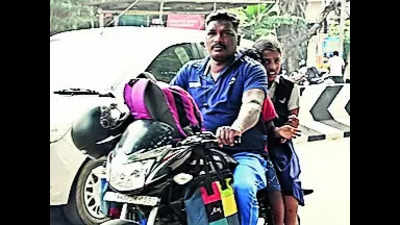 Riding without helmet most common violation in Dibrugarh