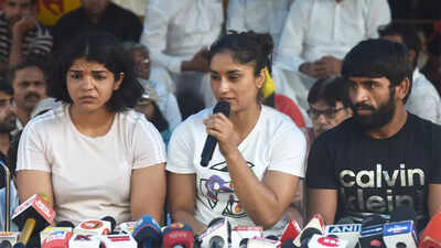 Suspended WFI president Sanjay Singh invites Bajrang Punia, Vinesh Phogat, Sakshi Malik for national trials