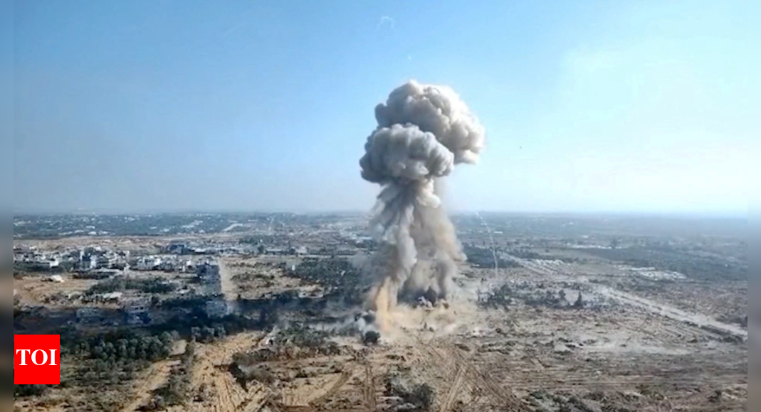 Israel destroys weapons factory and rocket launchers in Northern Gaza ...
