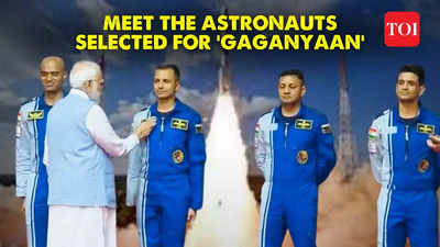 Meet India's four astronauts selected for ISRO's Gaganyaan Mission