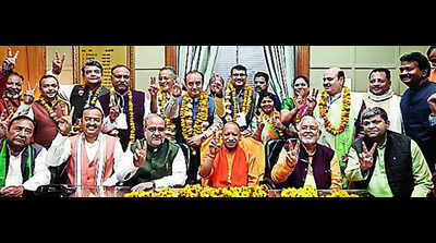All 8 BJP candidates win as 7 SP MLAs vote for saffron party