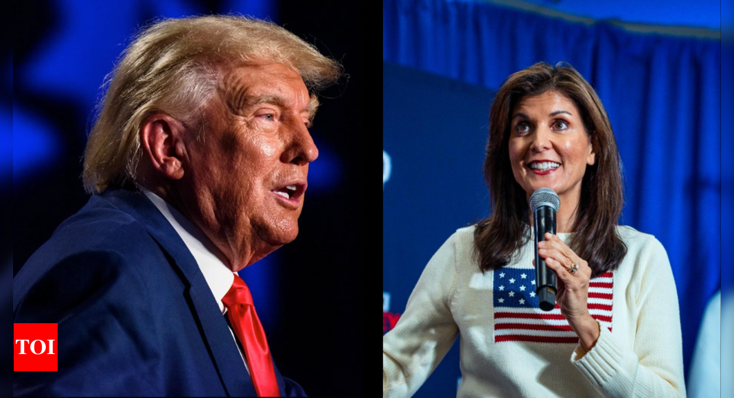 Donald Trump defeats Nikki Haley in Michigan Republican primary | World News – Times of India