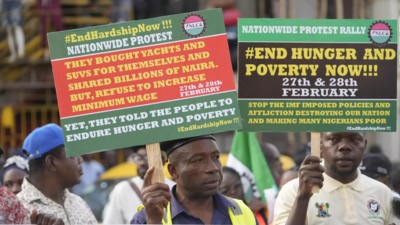 Nigeria's union workers are on strike nationwide over soaring inflation and unmet promises