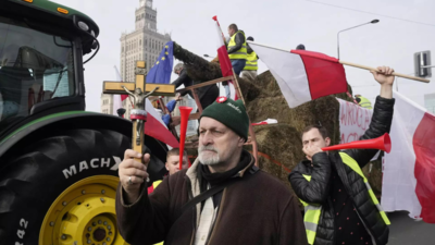 Polish farmers march to protest Ukrainian imports, EU policy
