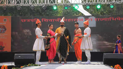 Shiv Jayanti celebrations at Shivaji College