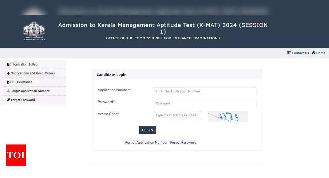 Kerala KMAT 2024 Admit Card released at cee.kerala.gov.in, direct link