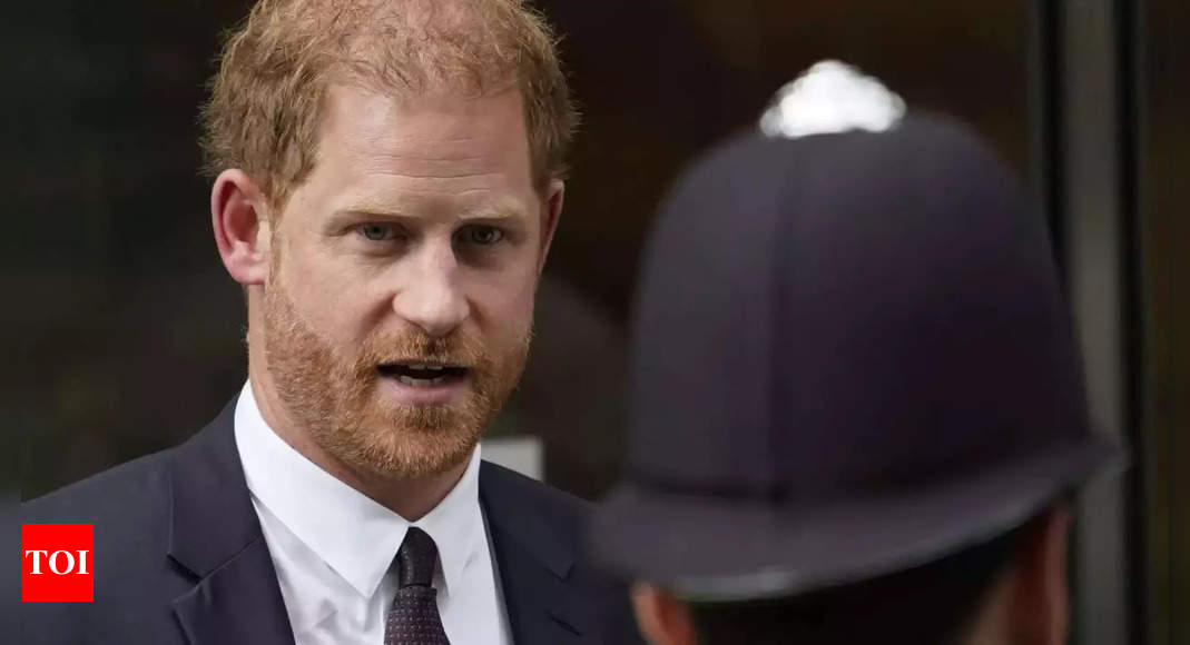 Prince Harry loses case against UK government over security – Times of India