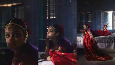 Nithya Menen pays tribute to Satyajit Ray; decks up as Mrinmoyi from ‘Samapti’