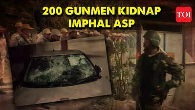 Over 200 Meitei gunmen storm Manipur cop's home, abduct him at gunpoint, rescued in hours