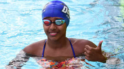 Teen swimmer Dhinidhi Desinghu clocks 'Best Indian Time' in 100m girl's freestyle at Asian Age Group meet