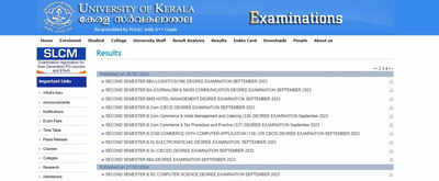 Kerala University Result 2023 declared at exams.keralauniversity.ac.in, direct link to download