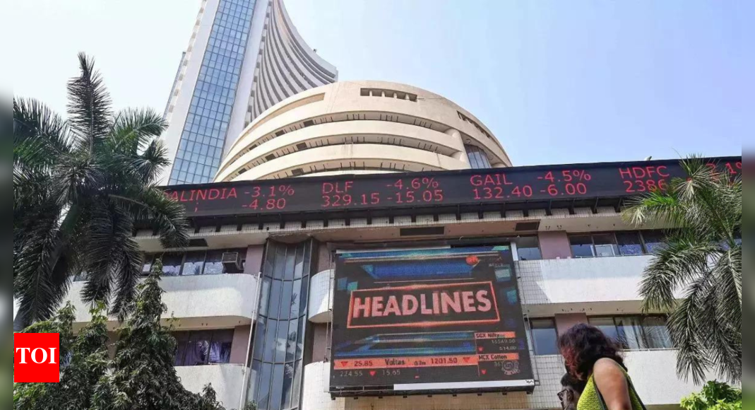 Stock market today: Equity benchmark indices starts flat, Sensex at 72,394.97 – Times of India