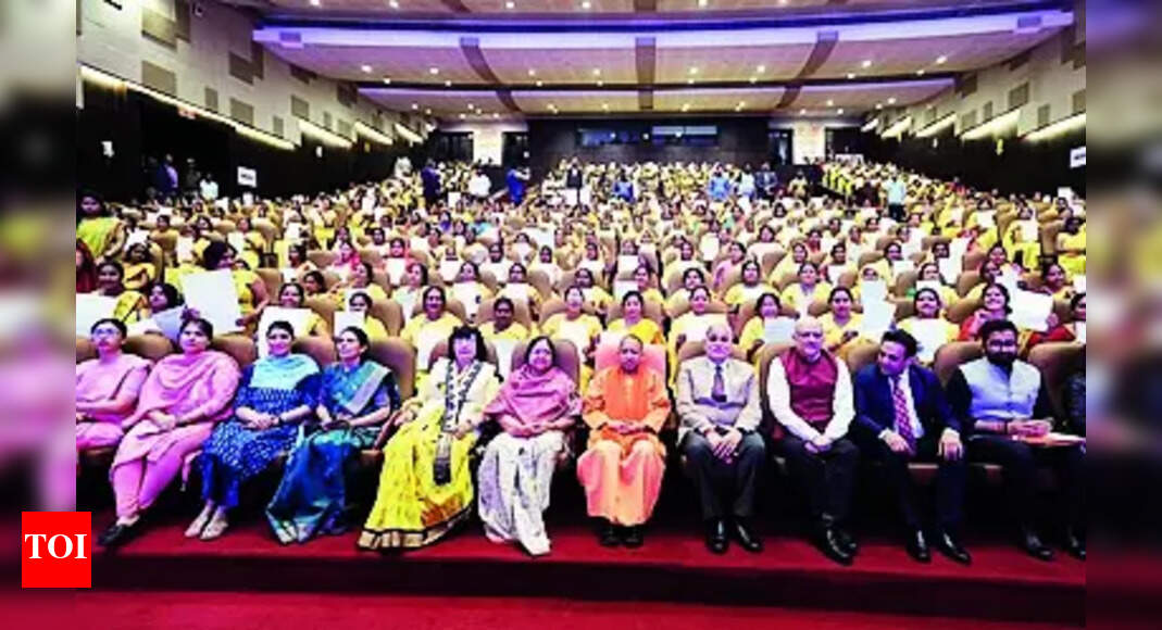 Anganwadi Centres: Number of Anganwadi Centres Doubled in UP in Seven Years: Yogi Adityanath | Lucknow News - Vimarsana News