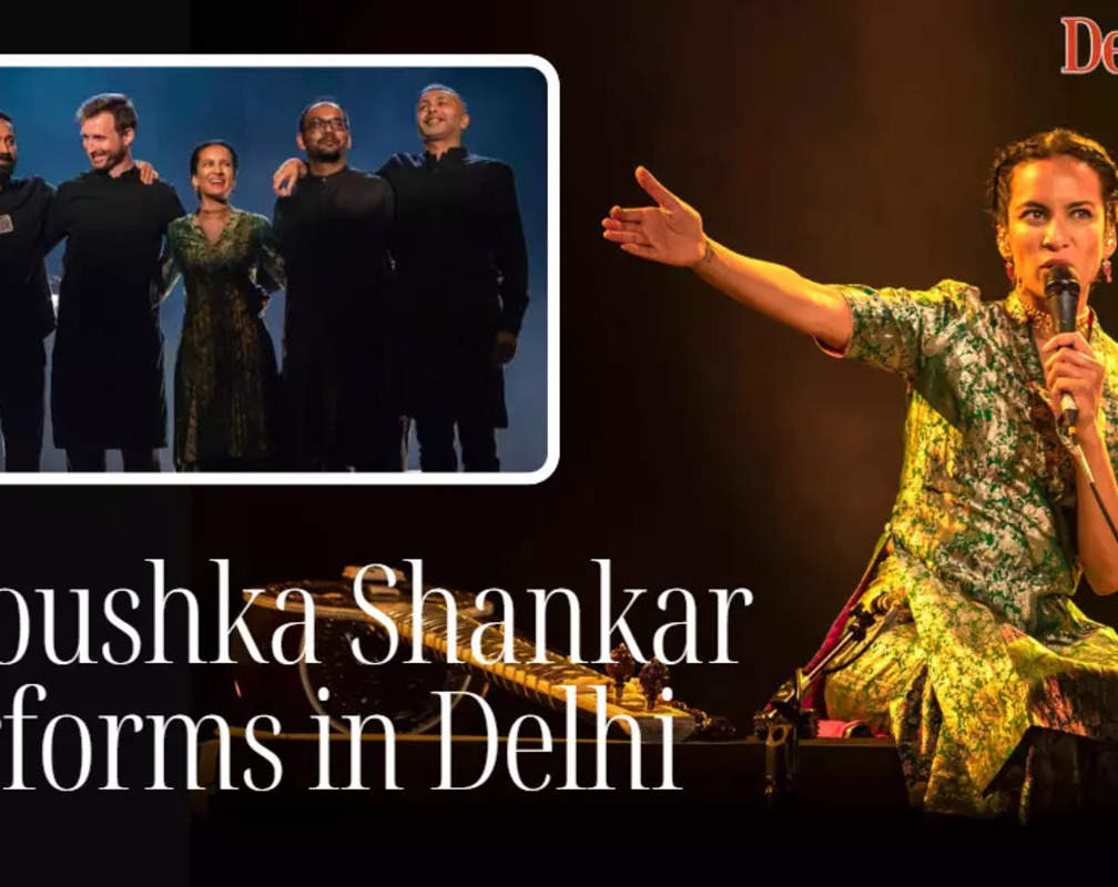 
Anoushka Shankar performs in Delhi
