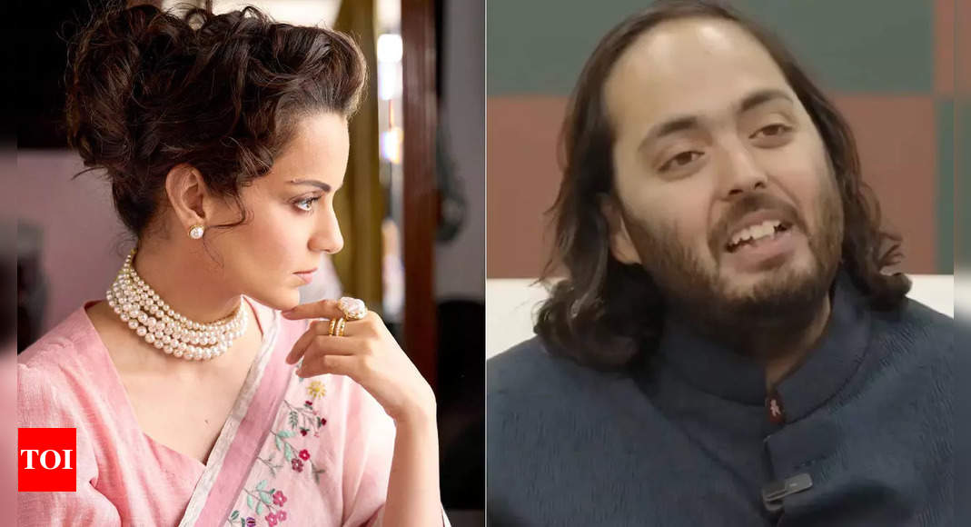 Kangana Ranaut praises Anant Ambani for his values |