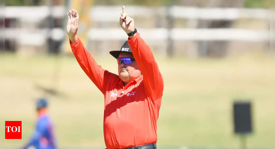 Marais Erasmus to retire from international cricket umpiring after Australia-New Zealand Tests | Cricket News – Times of India