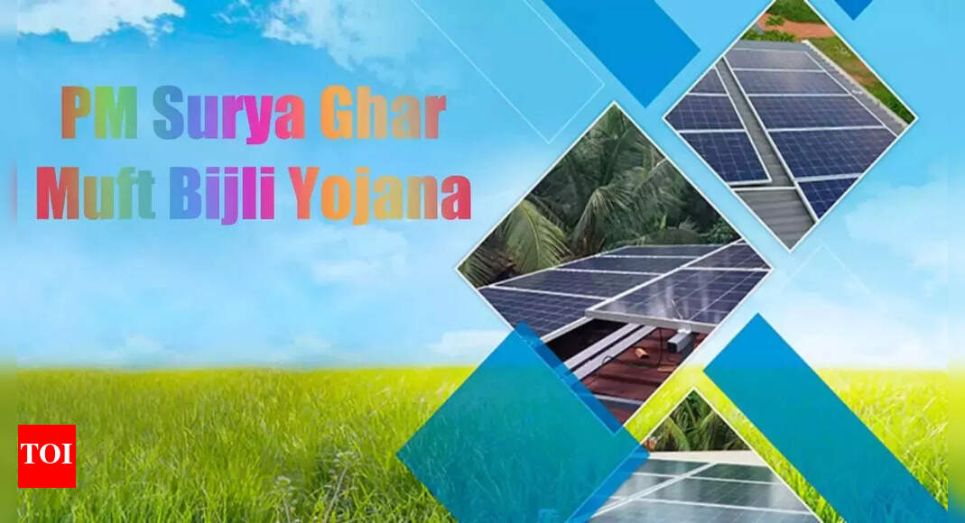 PM-Surya Ghar: Cabinet approves Rs 75,000 crore rooftop solar scheme for 1 crore households – Times of India