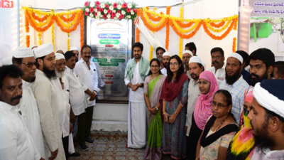 Deputy mayor inaugurates modernized Khabristan in Tirupati