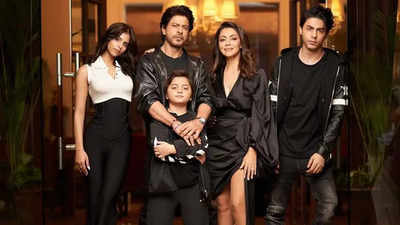 Shah Rukh Khan with family arrives in Jamnagar for Anant Ambani, Radhika Merchant's pre-wedding celebrations