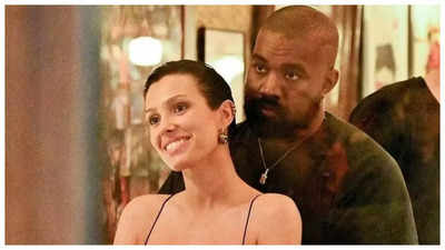 Kanye West s wife Bianca Censori BARES ALL in shree ensemble