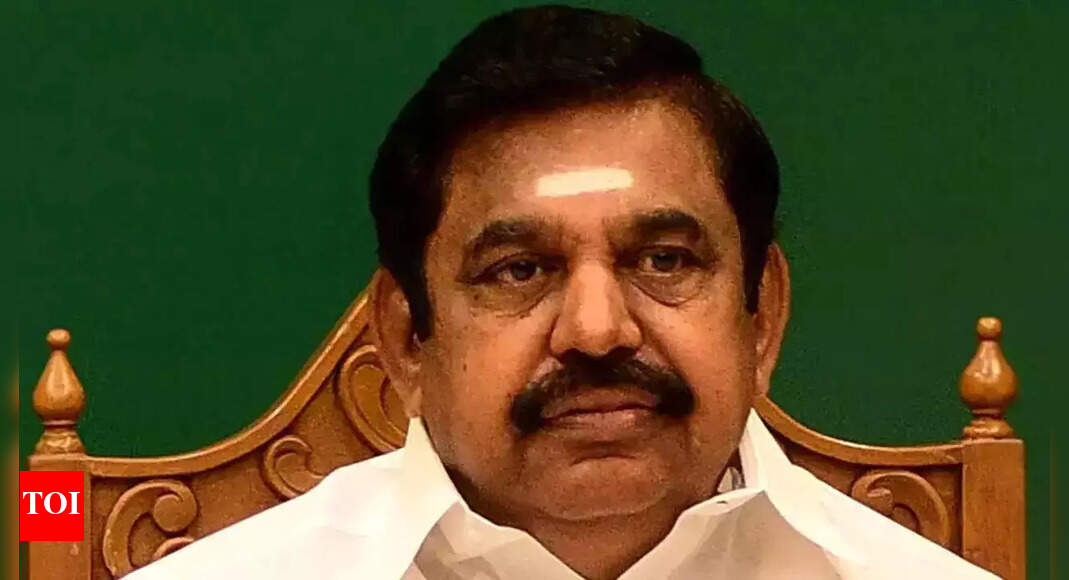 Even God can't save Tamil Nadu if DMK wins Lok Sabha elections: EPS | Madurai News - Vimarsana News