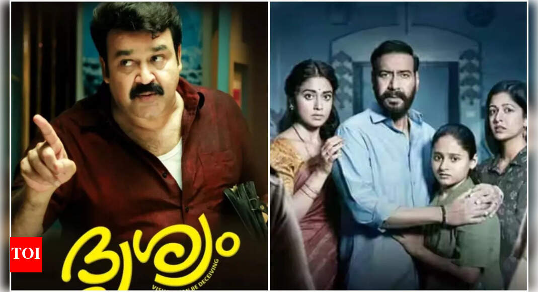 It's Mohanlal's 'Drishyam', not Ajay Devgn's | - Vimarsana News
