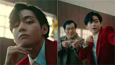 BTS' V collaborates with Jackie Chan for Ad campaign; Delighting fans worldwide