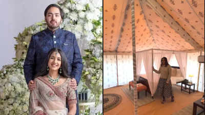 Anant Ambani-Radhika Merchant Pre-Wedding: Here's a glimpse of the royal tent were guests are staying