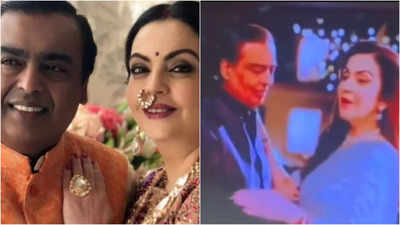 Mukesh Ambani And Nita Ambani's Romantic Dance Performance At Anant ...