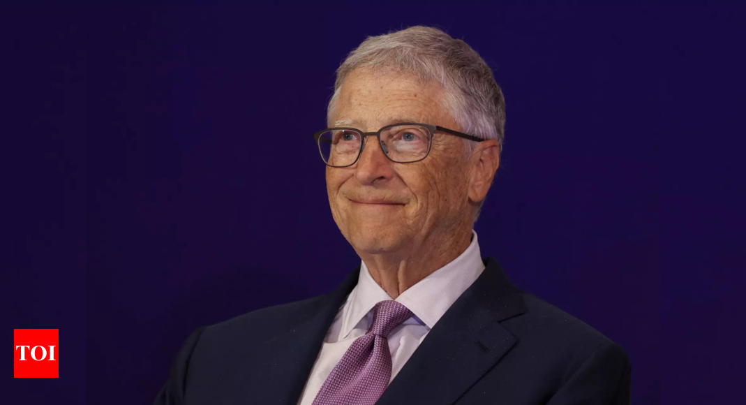 ‘In next 20 years, we’ll see biggest changes in health, education’: Bill Gates | India News – Times of India