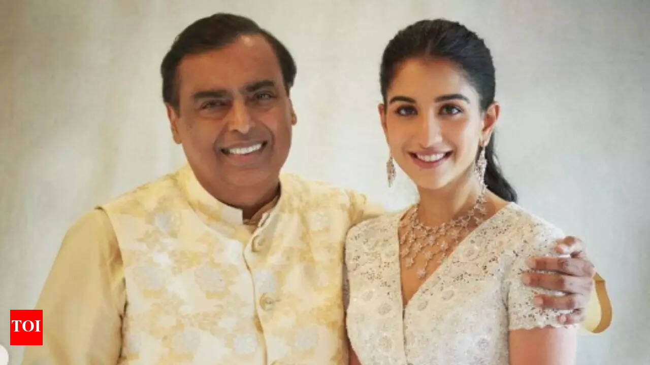 Radhika Merchant: Mukesh Ambani is a father-figure to me: Radhika Merchant  on her equation with each member of the Ambani family | - Times of India