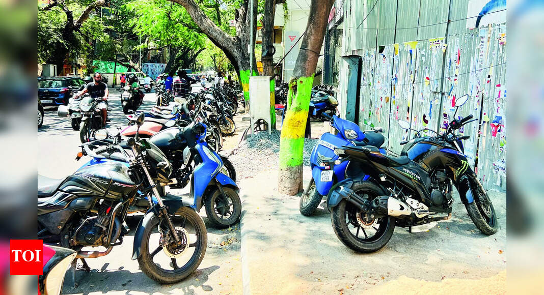 Footpaths Usurped in Lucknow Markets