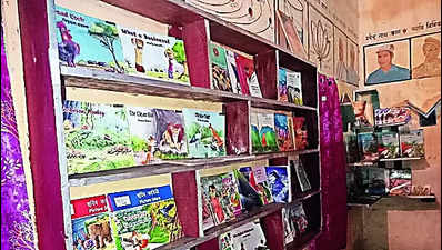 Teacher builds zero-cost library in Udalguri school