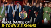 Shah Rukh, Salman Khan, Aamir Khan's dance on 'Naatu Naatu' goes viral | Anant Ambani pre-wedding